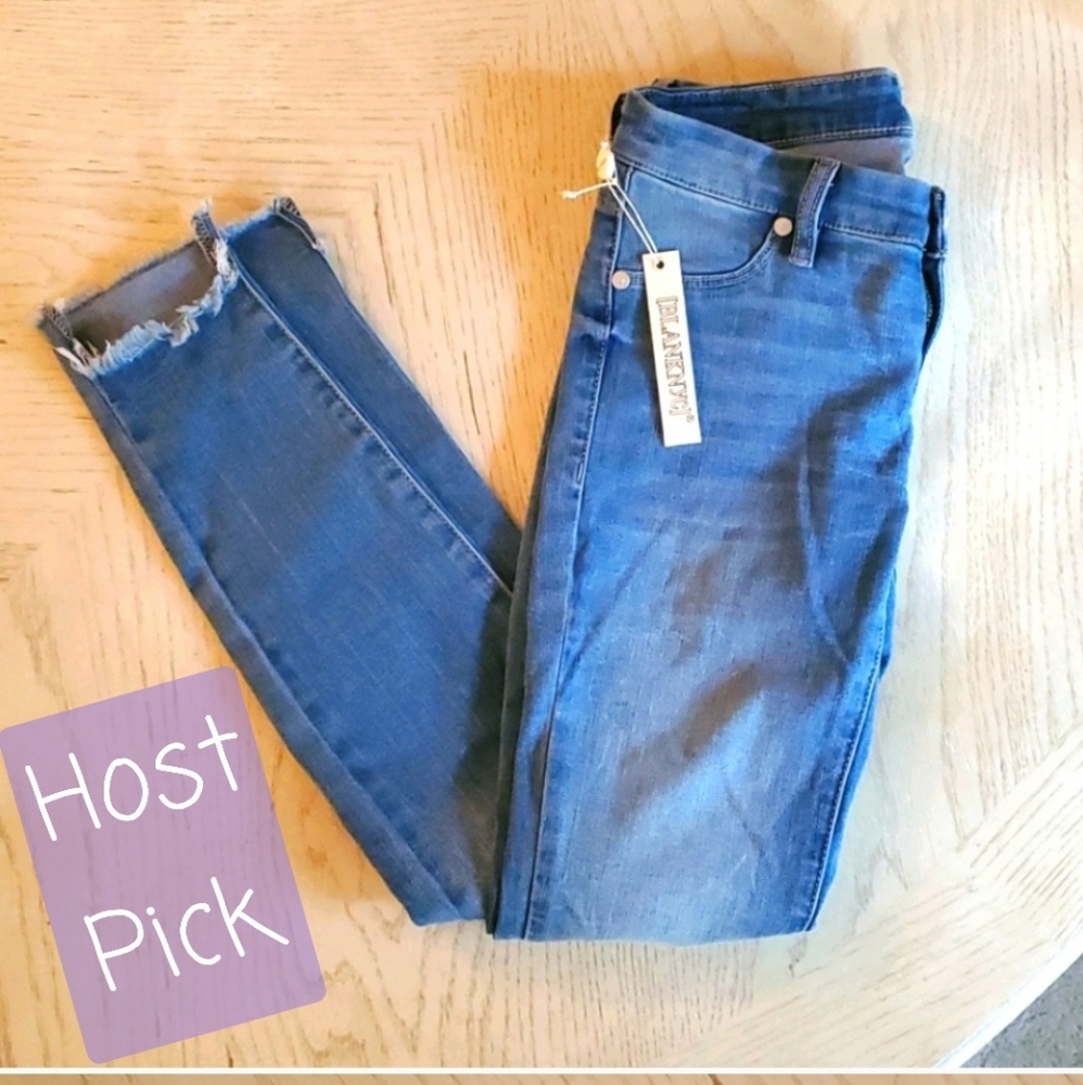 🆕️ NWT Blank NYC frayed skinny jeans